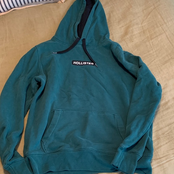 Hollister Green Hoodie - Picture 1 of 4
